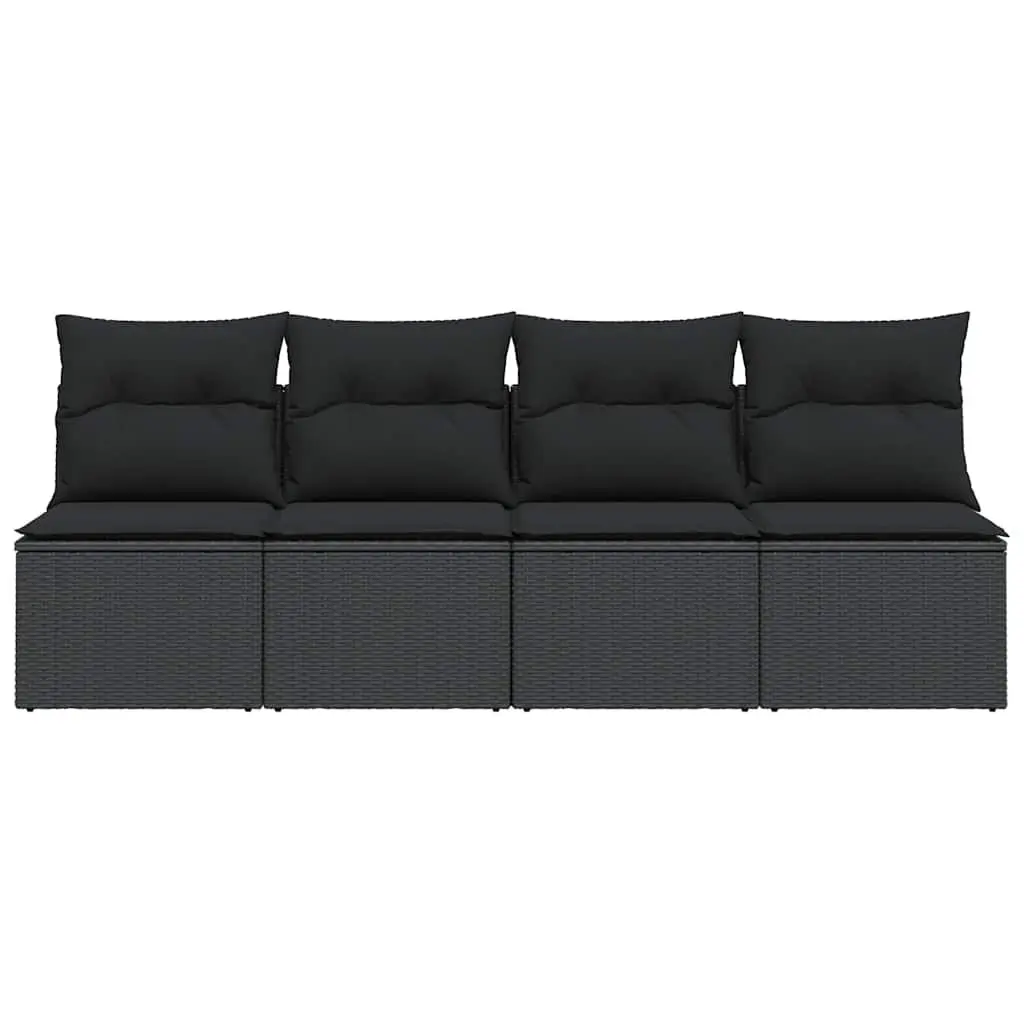4-Seater Outdoor Garden Sofa with Cushions