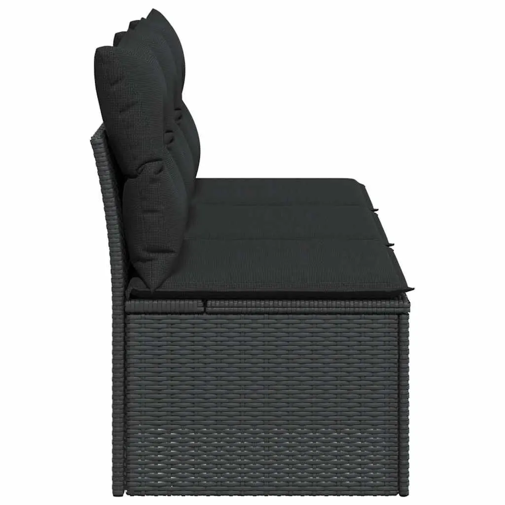 3-Seater Outdoor Garden Sofa with Cushions