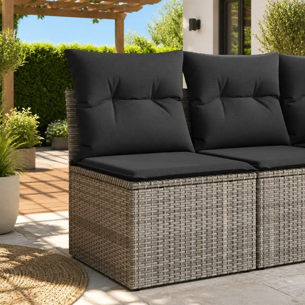 Modular Outdoor Garden Sofa with Cushions