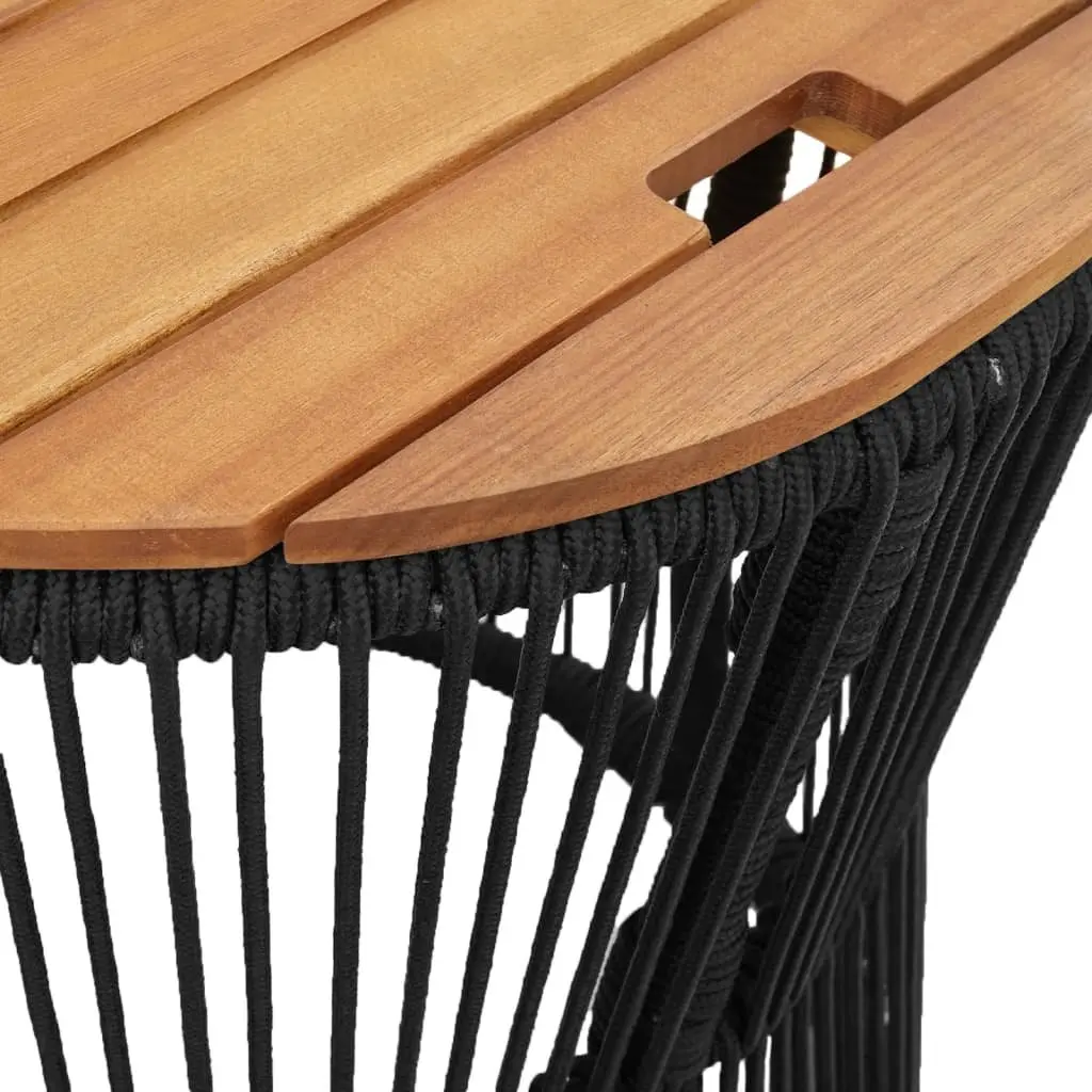 Garden Side Tables 2-Piece Set for Outdoor Use