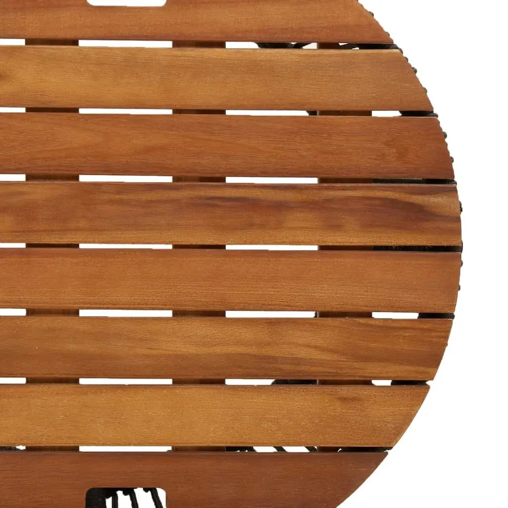 Garden Side Tables 2-Piece Set for Outdoor Use