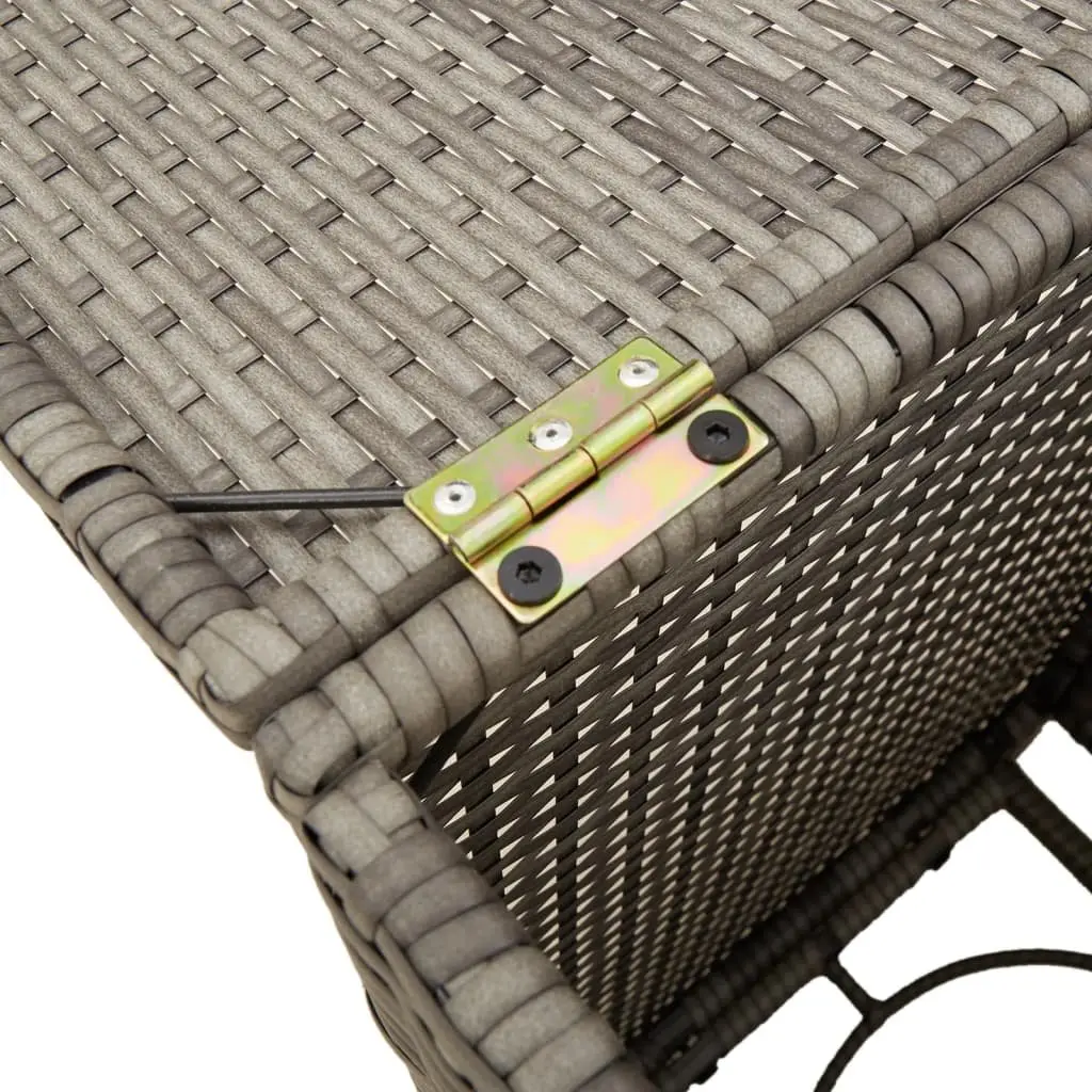 Grey Propane Tank Cover Table for Outdoor Use