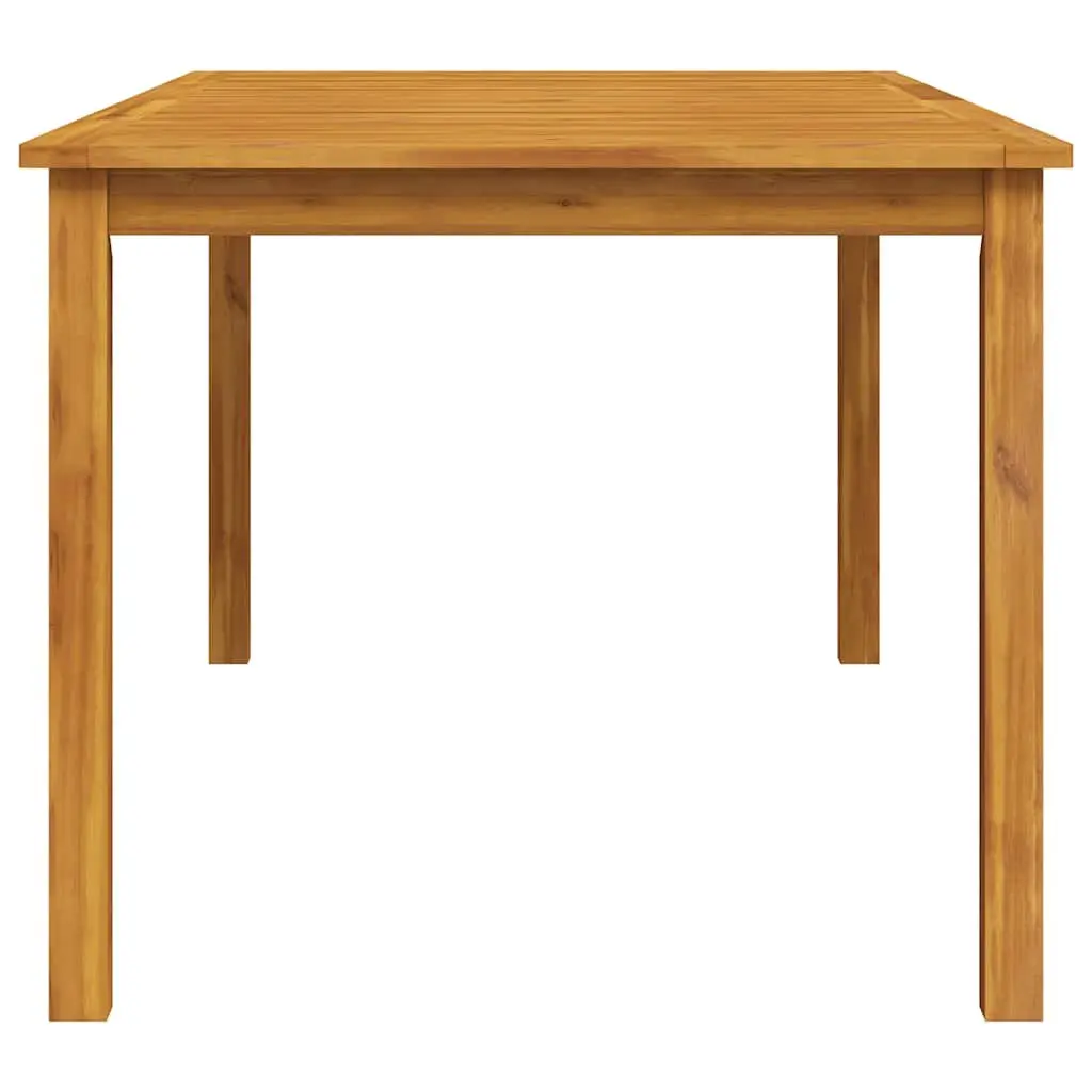 Garden Furniture Outdoor Dining Table Acacia Wood Brown 180x90x75cm Solid Durable Top