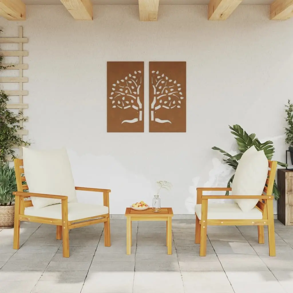 Outdoor Sofa Chairs Set with Cushions