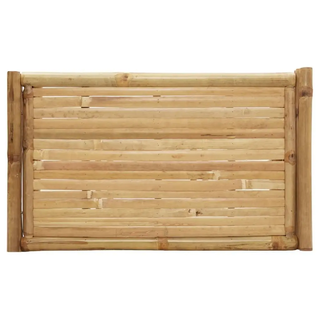 Brown Bamboo Folding Tray Table for Indoor and Outdoor Use