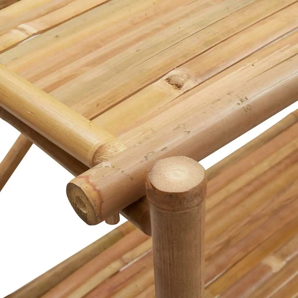 5-Layer Bamboo Storage Shelf 100x40x150 cm