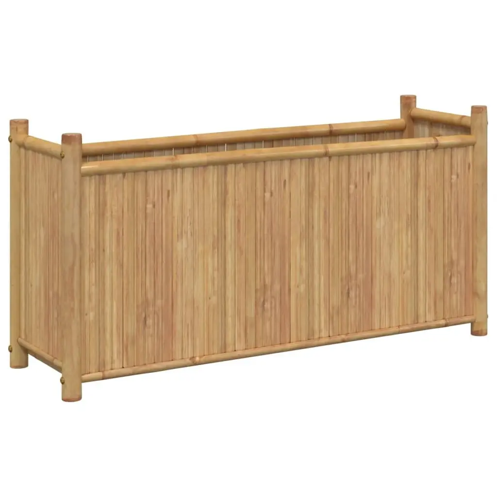 Bamboo Planter Box 100x30x50cm for Garden