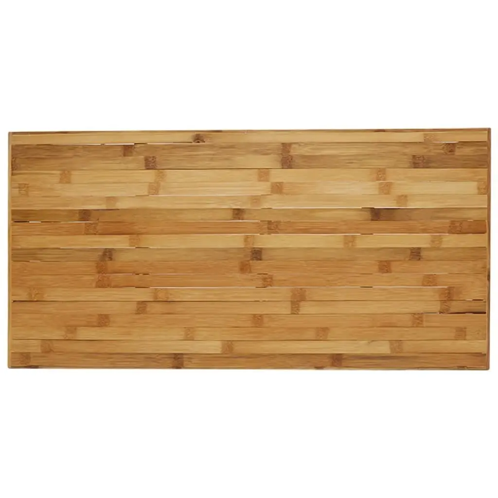 Bamboo Coffee Table 110x55x35 cm Brown Accent Table