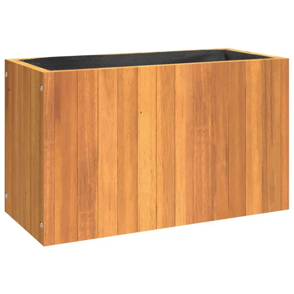 Acacia Wood Garden Planter for Flowers