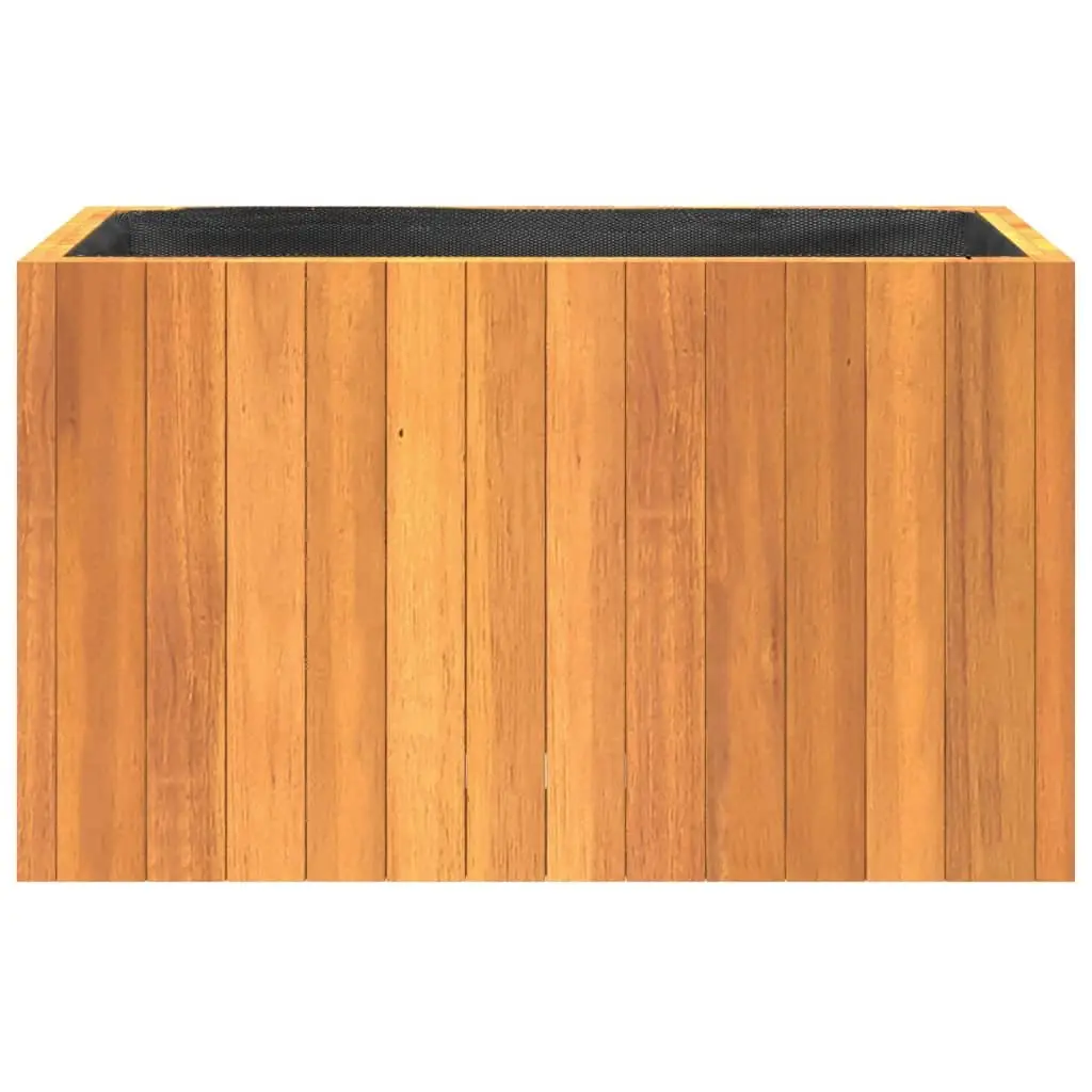 Acacia Wood Garden Planter for Flowers