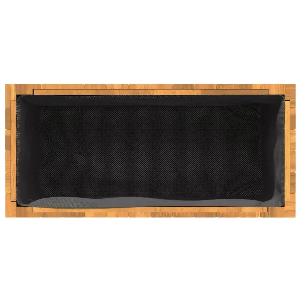 Acacia Wood Garden Planter for Flowers