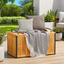Sturdy Outdoor Cushion Box for Garden Storage