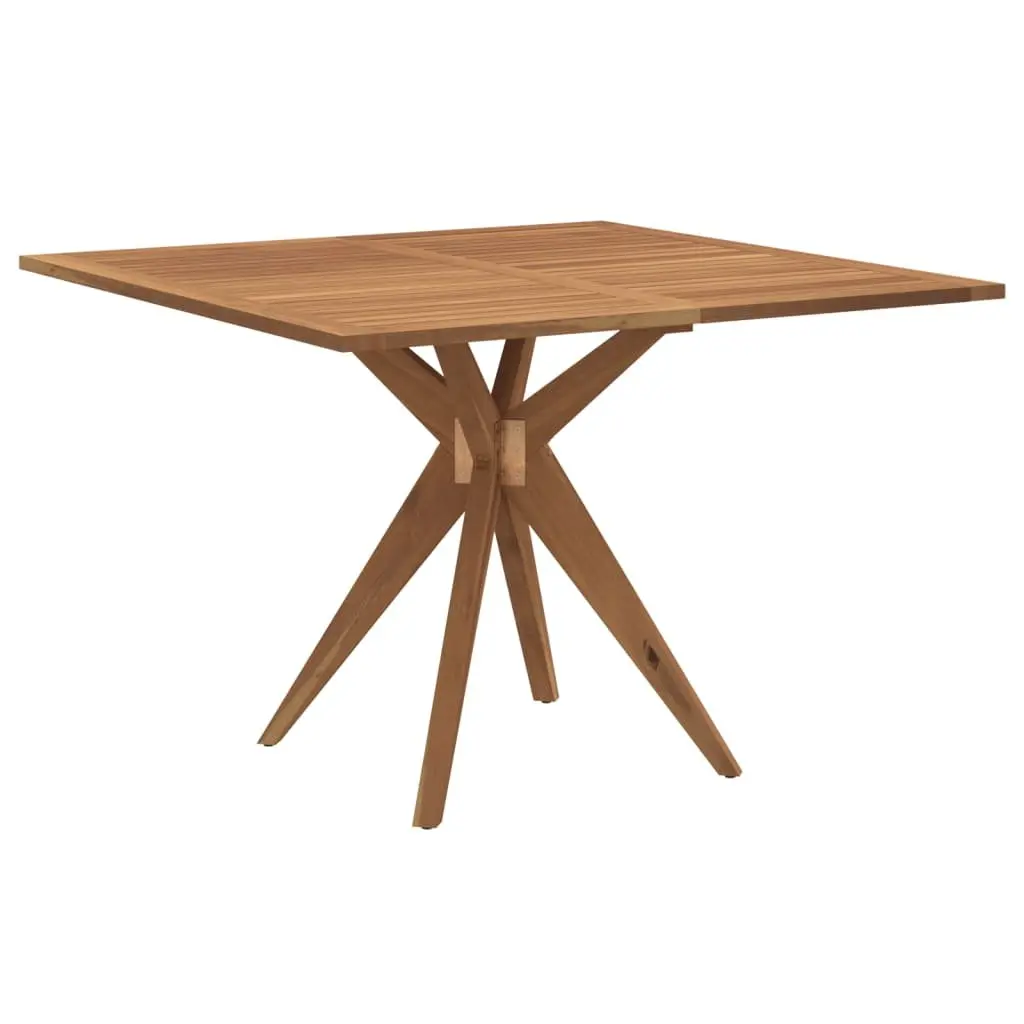 Solid Wood Garden Table 110x110x75cm