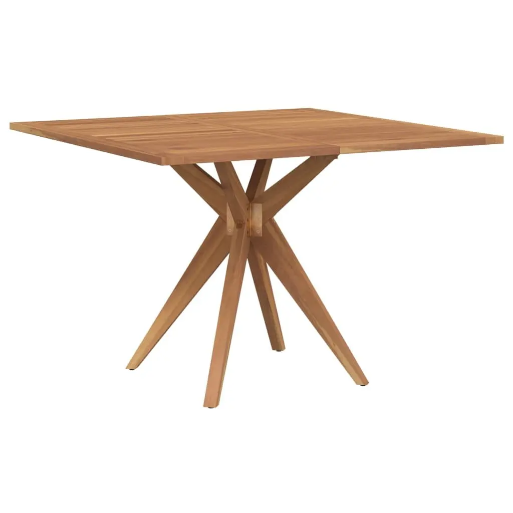 Solid Wood Garden Table 110x110x75cm