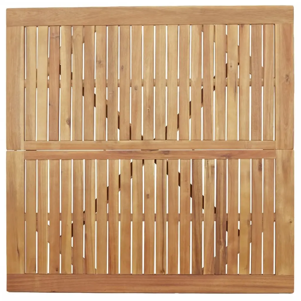 Solid Wood Garden Table 110x110x75cm