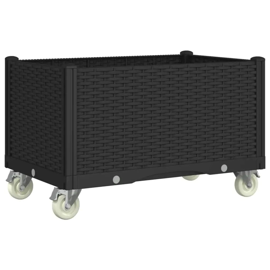 Garden Planter on Wheels for Climbing Plants
