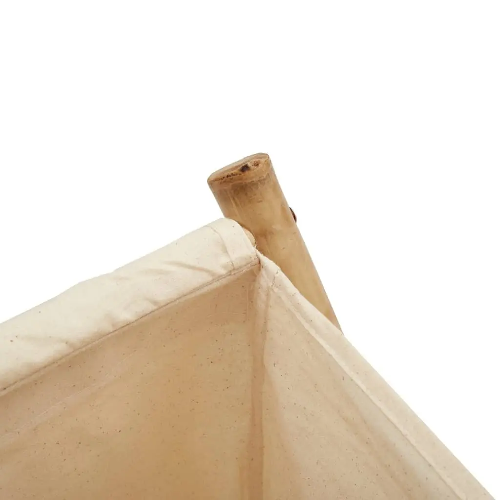 Laundry Basket Bamboo Foldable Storage Hamper Brown