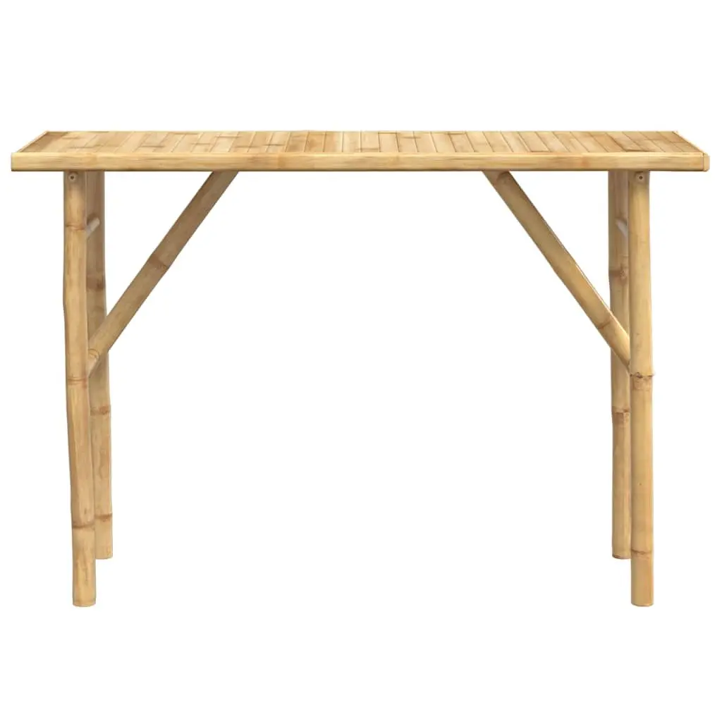 Console Table 115x39x75cm Bamboo Brown Hallway Accent Stand Living Room