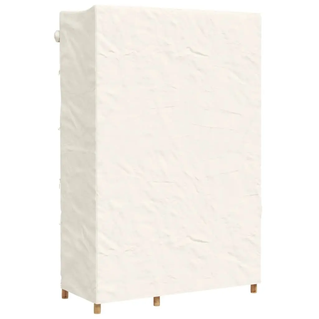Wardrobe Bamboo 110x45x170cm Brown Storage Cupboard