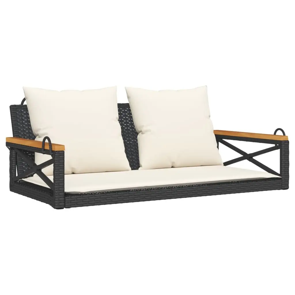 Swing Bench with Cushions for Outdoor Relaxation
