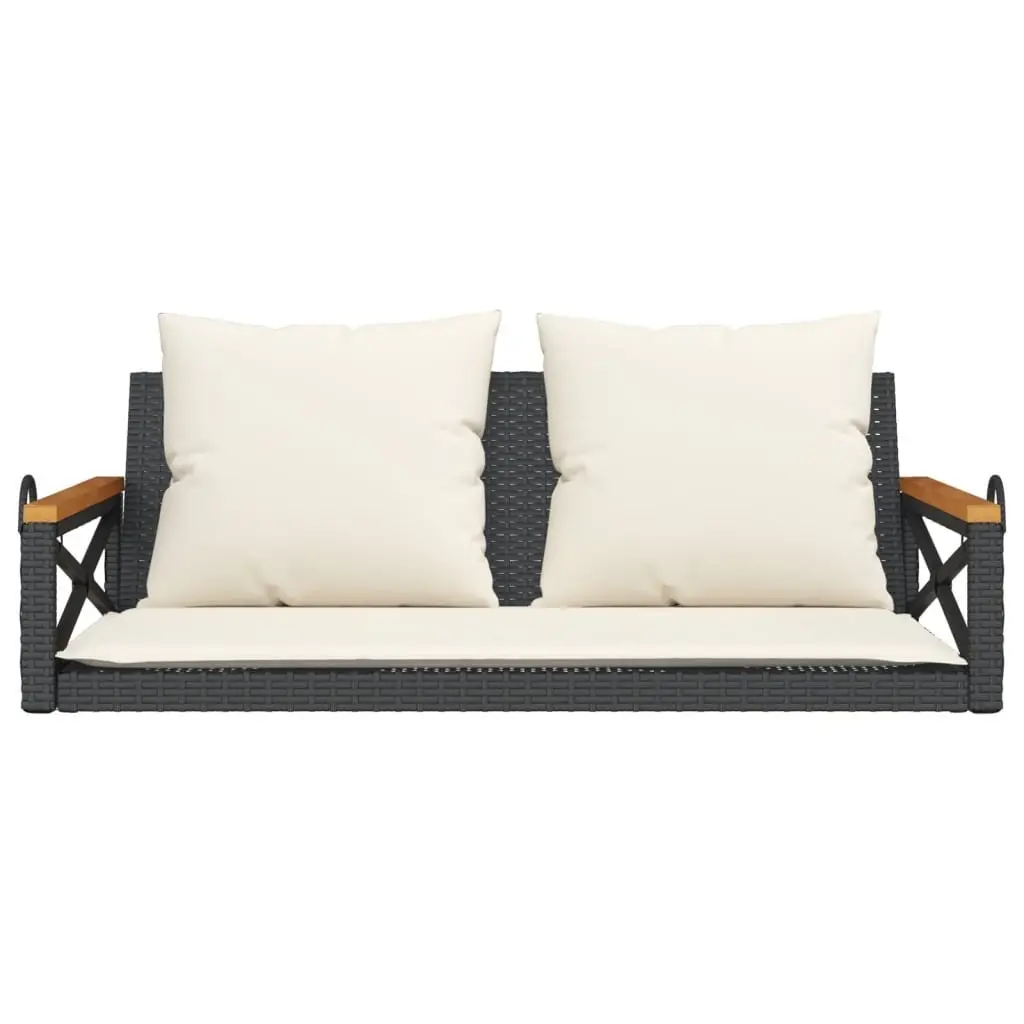 Swing Bench with Cushions for Outdoor Relaxation