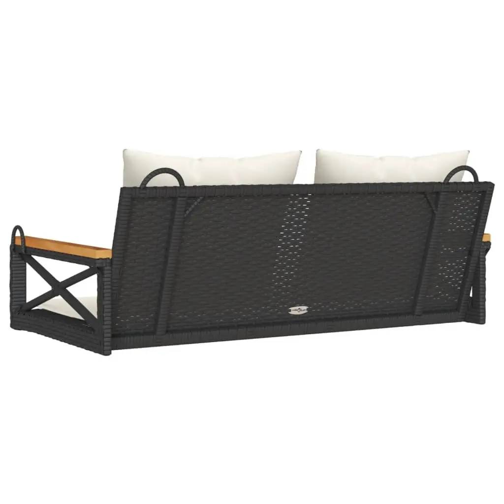 Swing Bench with Cushions for Outdoor Relaxation