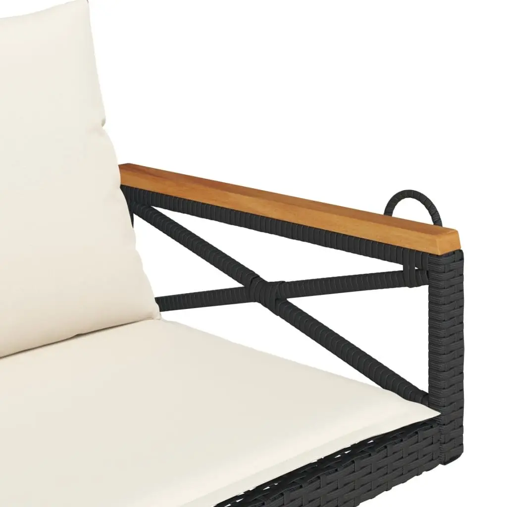 Swing Bench with Cushions for Outdoor Relaxation