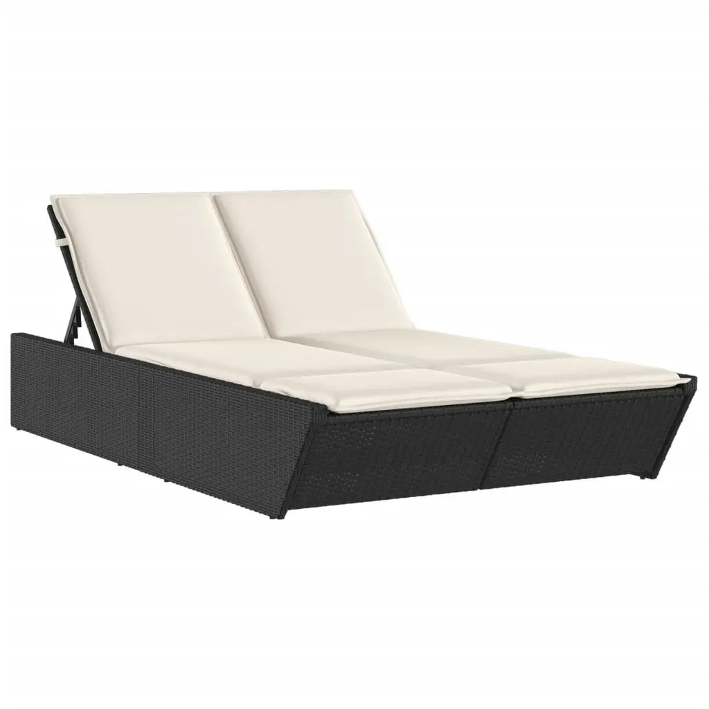 Adjustable Double Sun Lounger for Outdoor Comfort