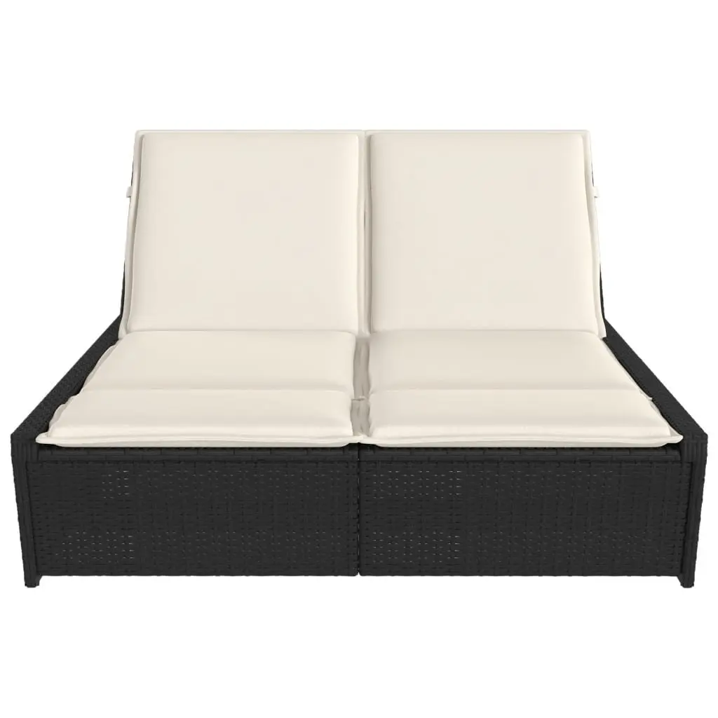 Adjustable Double Sun Lounger for Outdoor Comfort