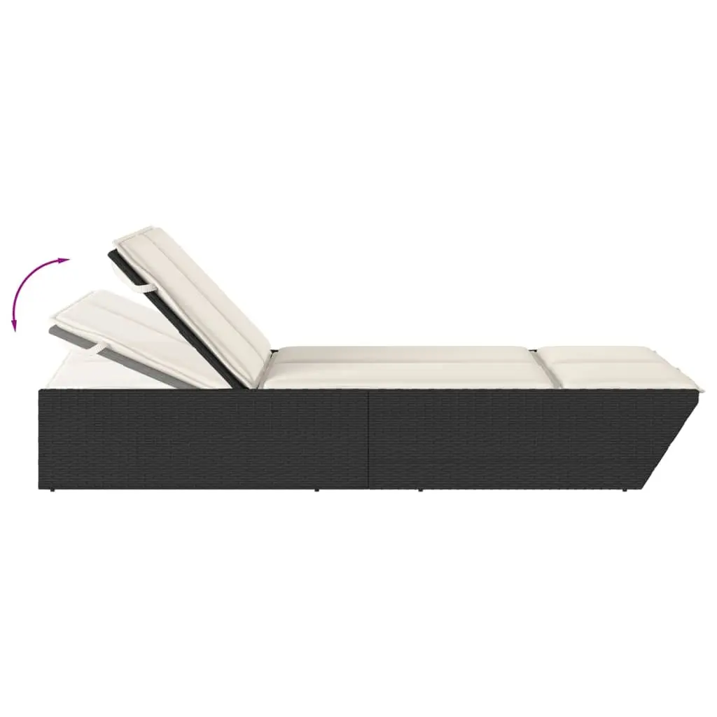 Adjustable Double Sun Lounger for Outdoor Comfort