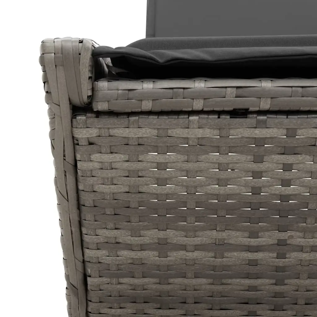 Double Sun Lounger with Adjustable Backrest