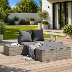 Premium Double Sun Lounger for Outdoor Comfort