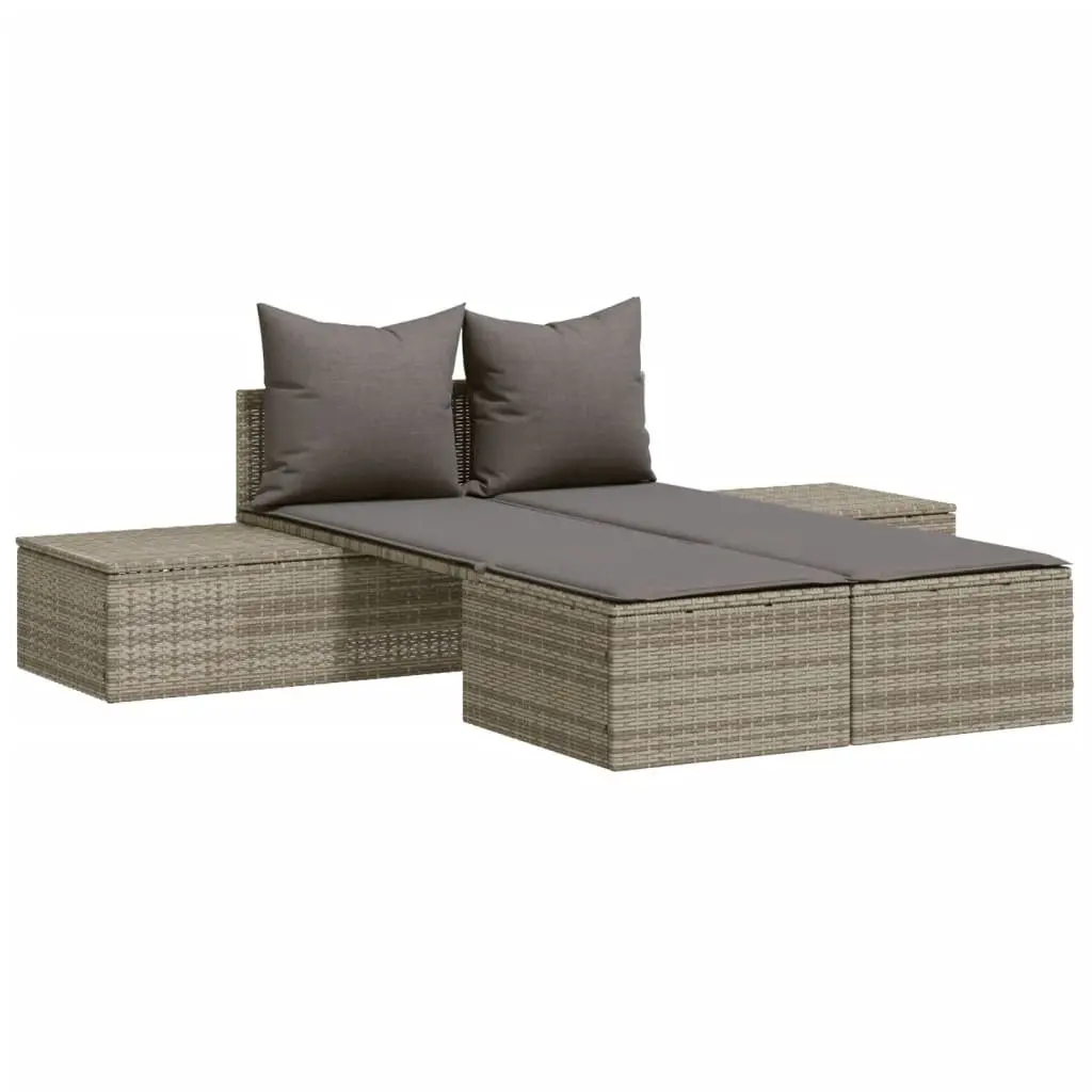 Double Sun Lounger for Outdoor Comfort