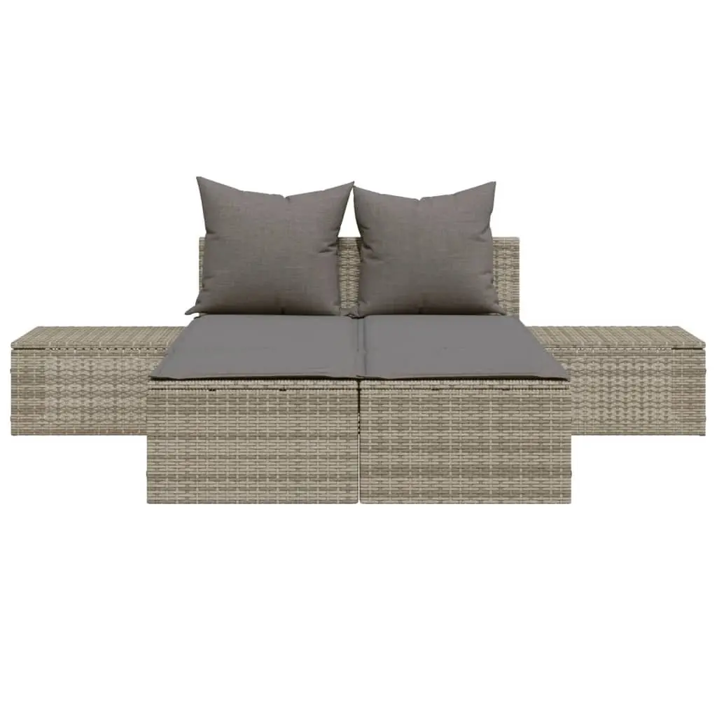 Double Sun Lounger for Outdoor Comfort
