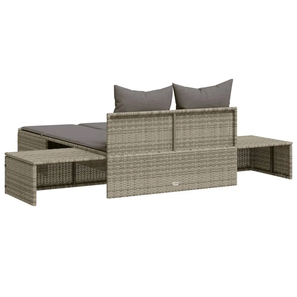 Double Sun Lounger for Outdoor Comfort