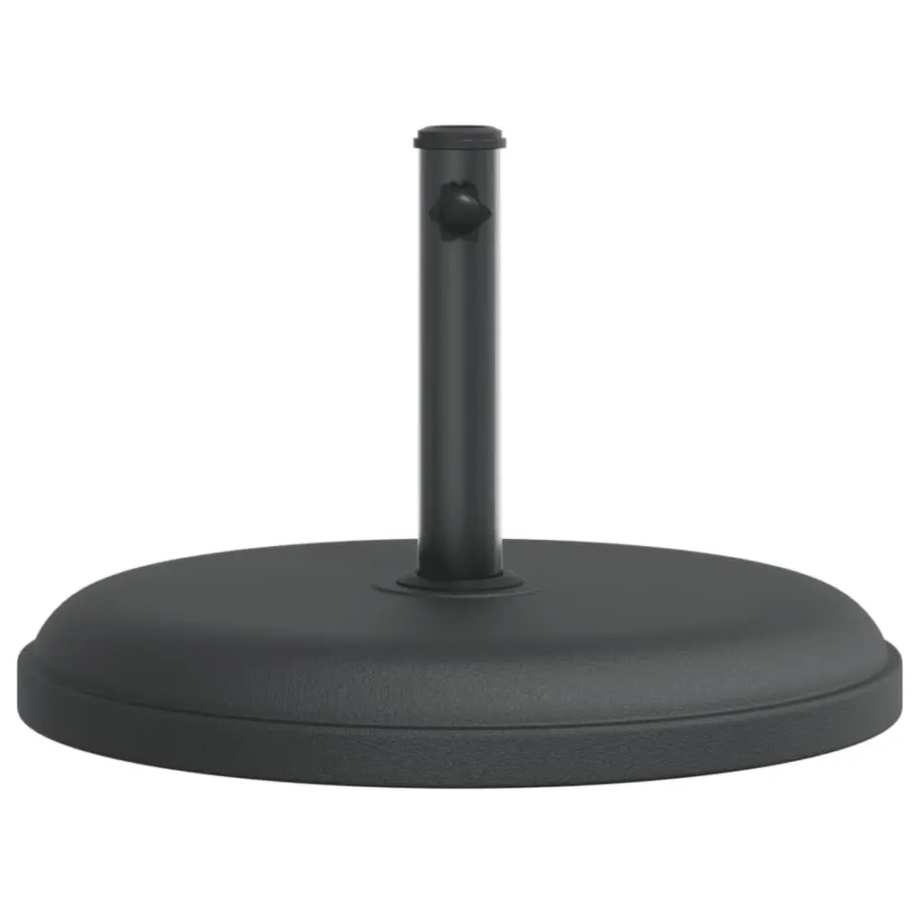 Parasol Base Concrete-filled Plastic 25 kg Black Ø32 Ø35 Ø38 mm Outdoor Garden