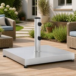 28kg Square Parasol Base for Reliable Outdoor Stability