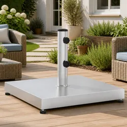 28kg Square Parasol Base for Reliable Outdoor Stability