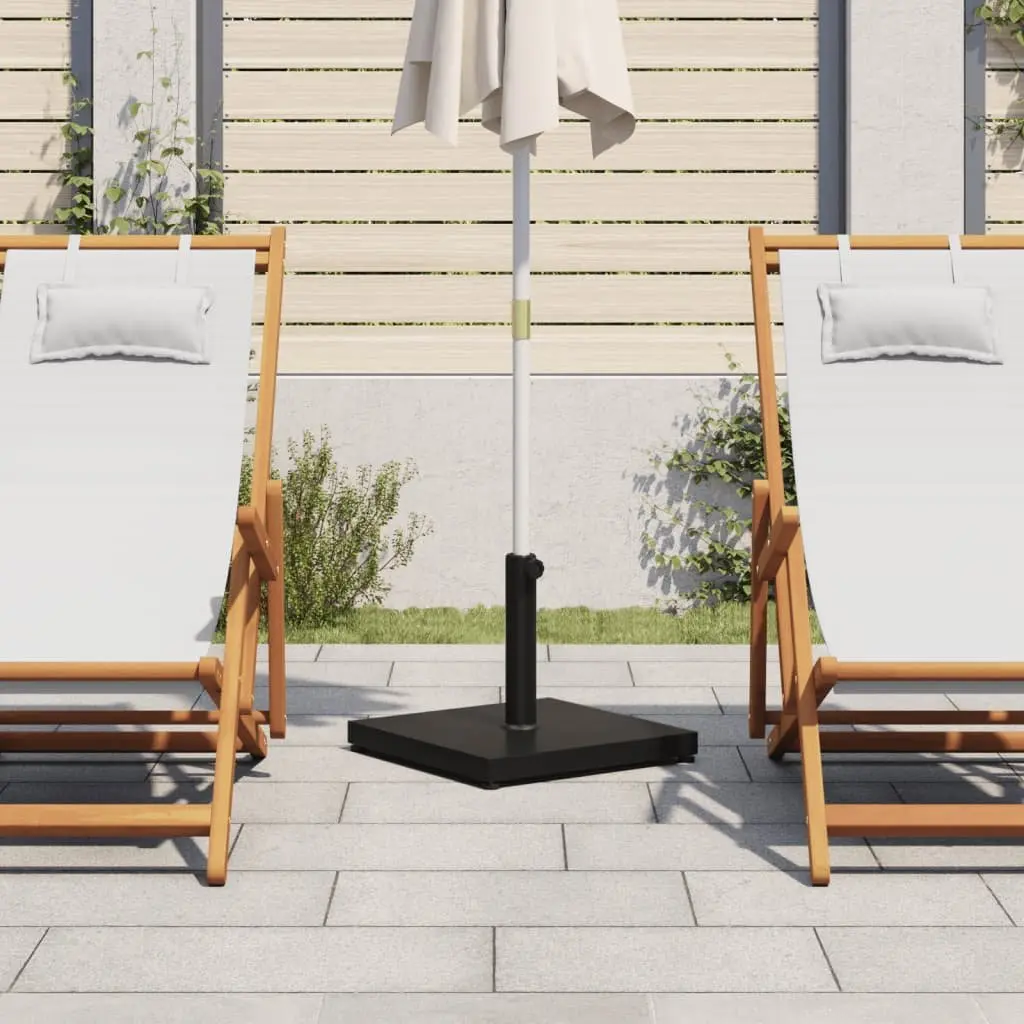 Square Parasol Base for Outdoor Umbrellas