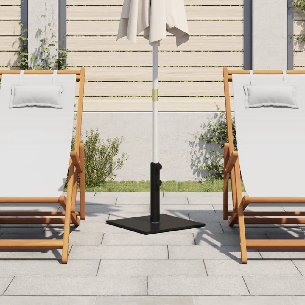 Square 17kg Parasol Base for Outdoor Umbrellas