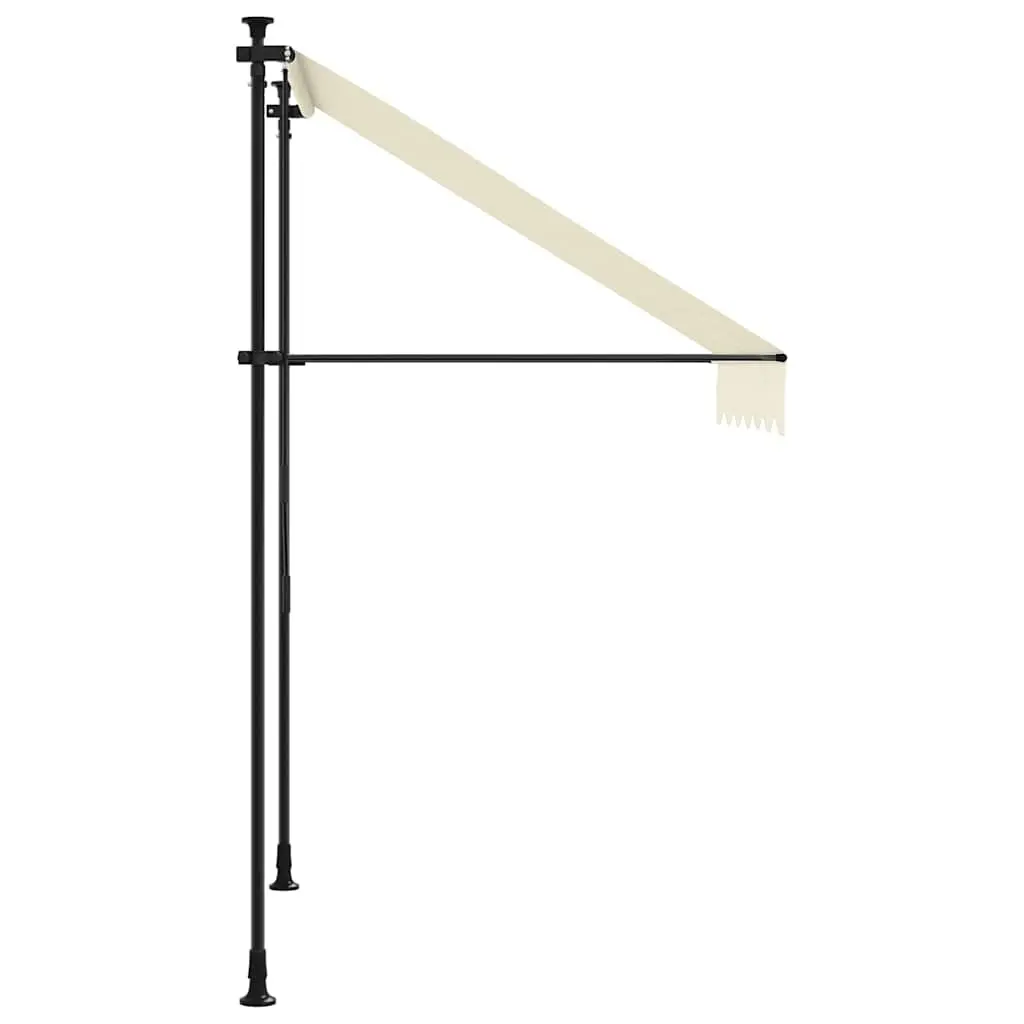 Retractable Awning Cream 200x115 cm