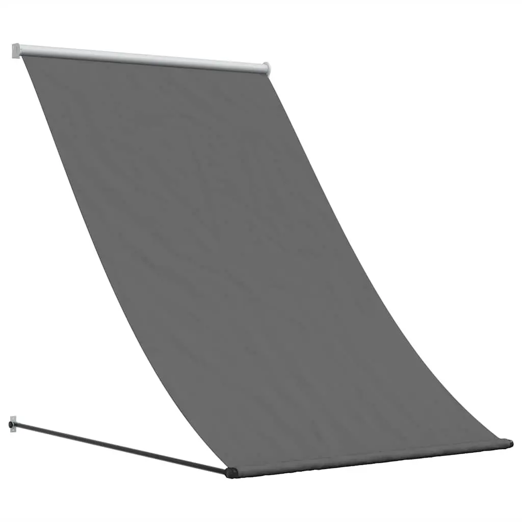 Retractable Awning Anthracite 100x150 cm Patio Shade
