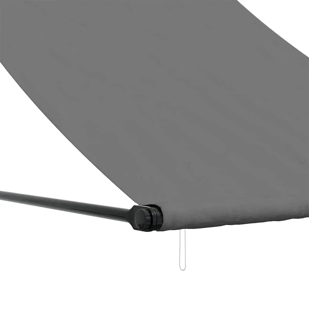 Retractable Awning Anthracite 100x150 cm Patio Shade