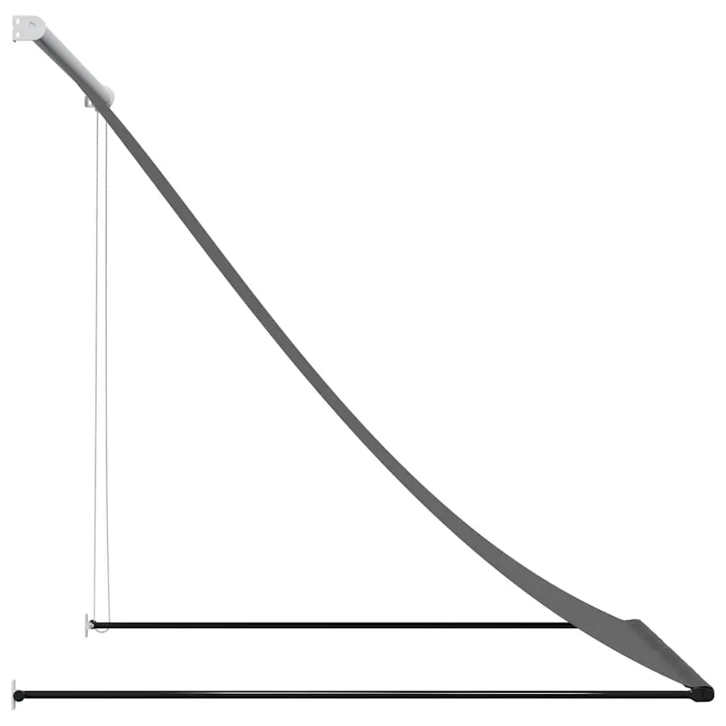 Retractable Awning Steel 150x150 cm Anthracite