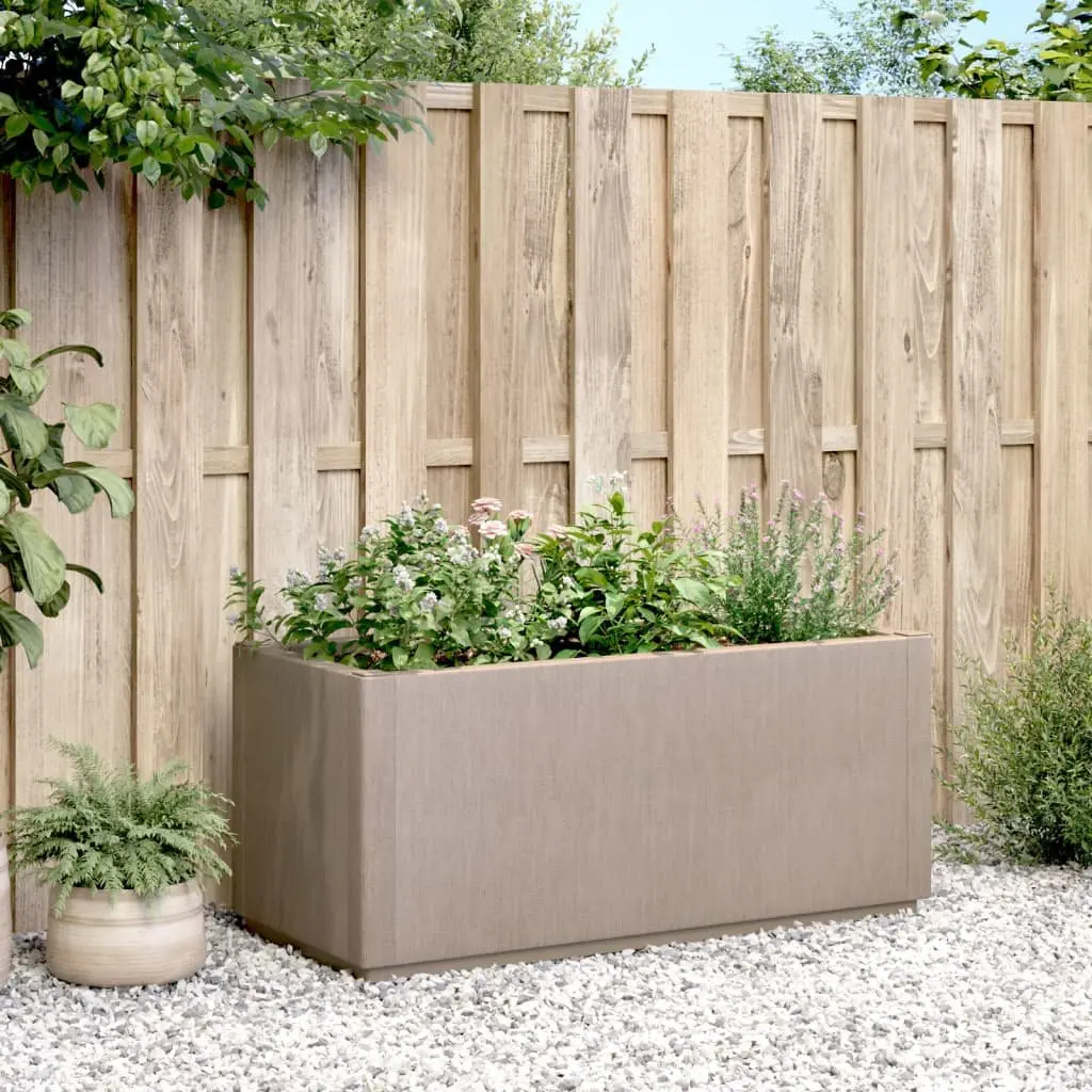 Light Brown Garden Planter for Outdoor Use