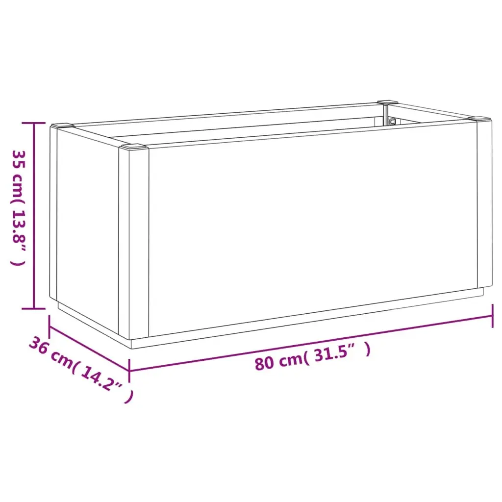 Light Brown Garden Planter for Outdoor Use