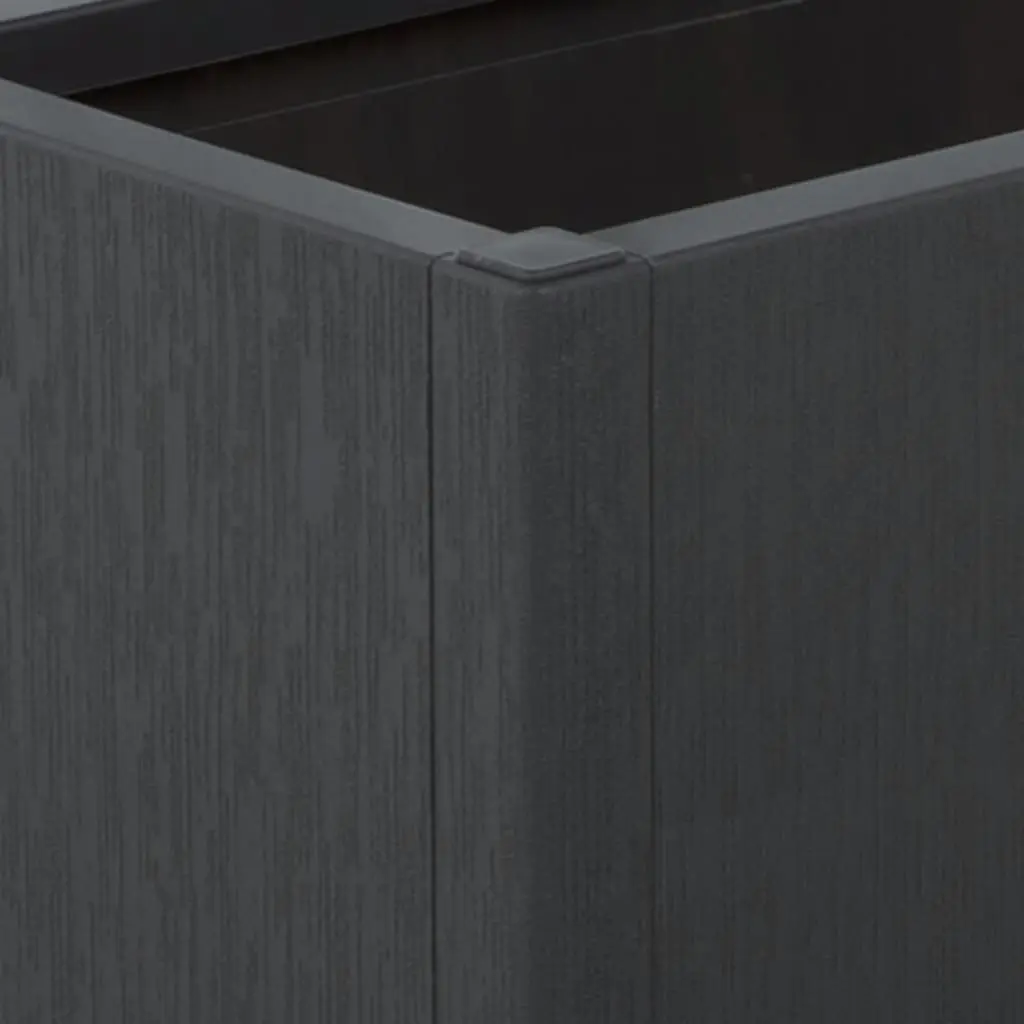 Garden Planter Polypropylene 80x36x140cm Grey