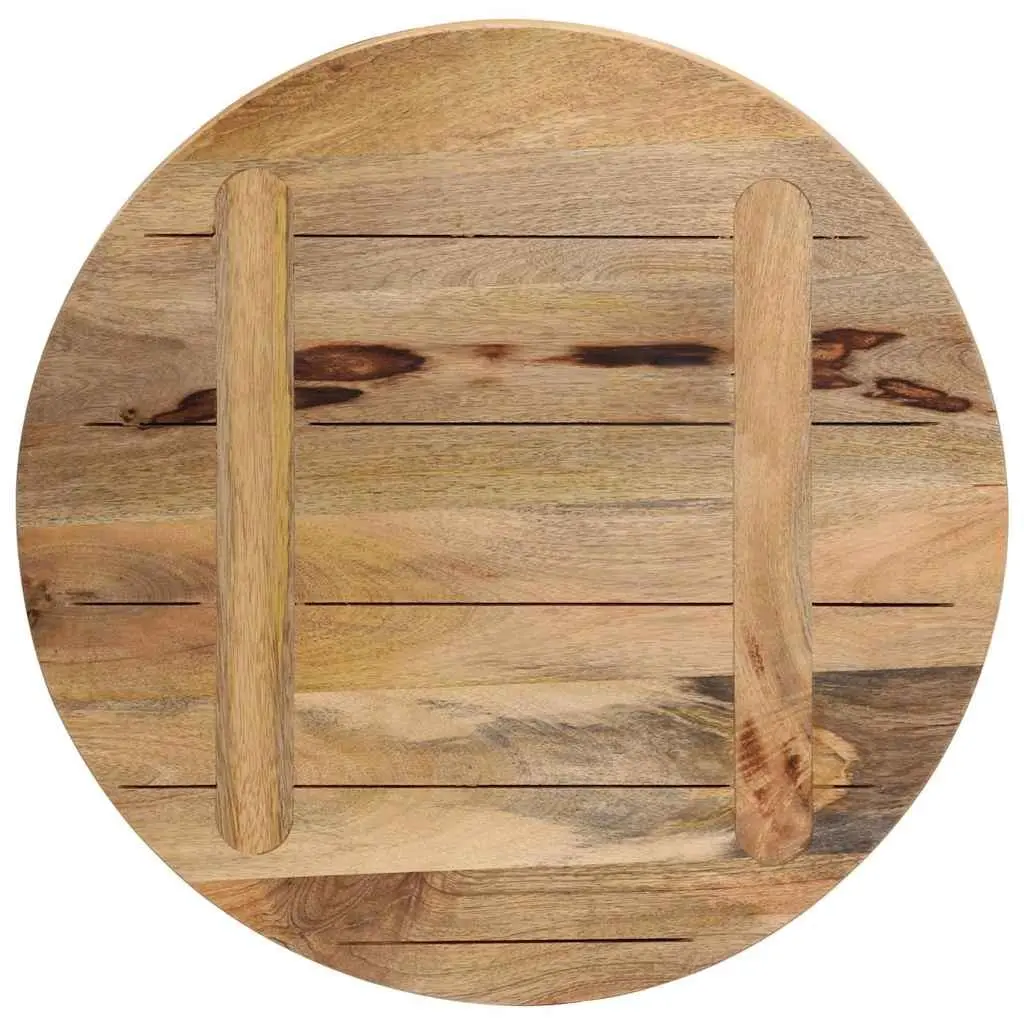 50cm Round Solid Mango Wood Table Top