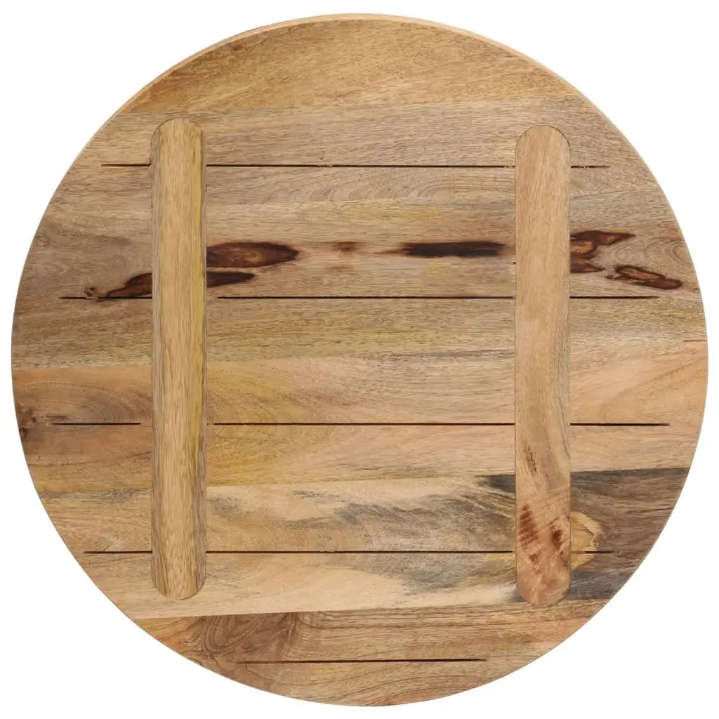 50cm Round Solid Mango Wood Table Top for Dining