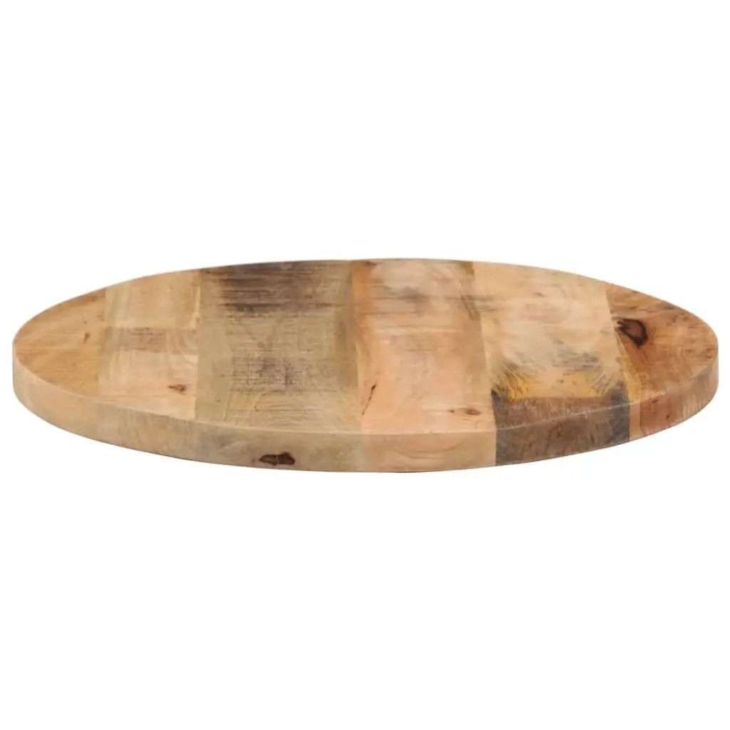 50cm Round Solid Mango Wood Table Top for Dining